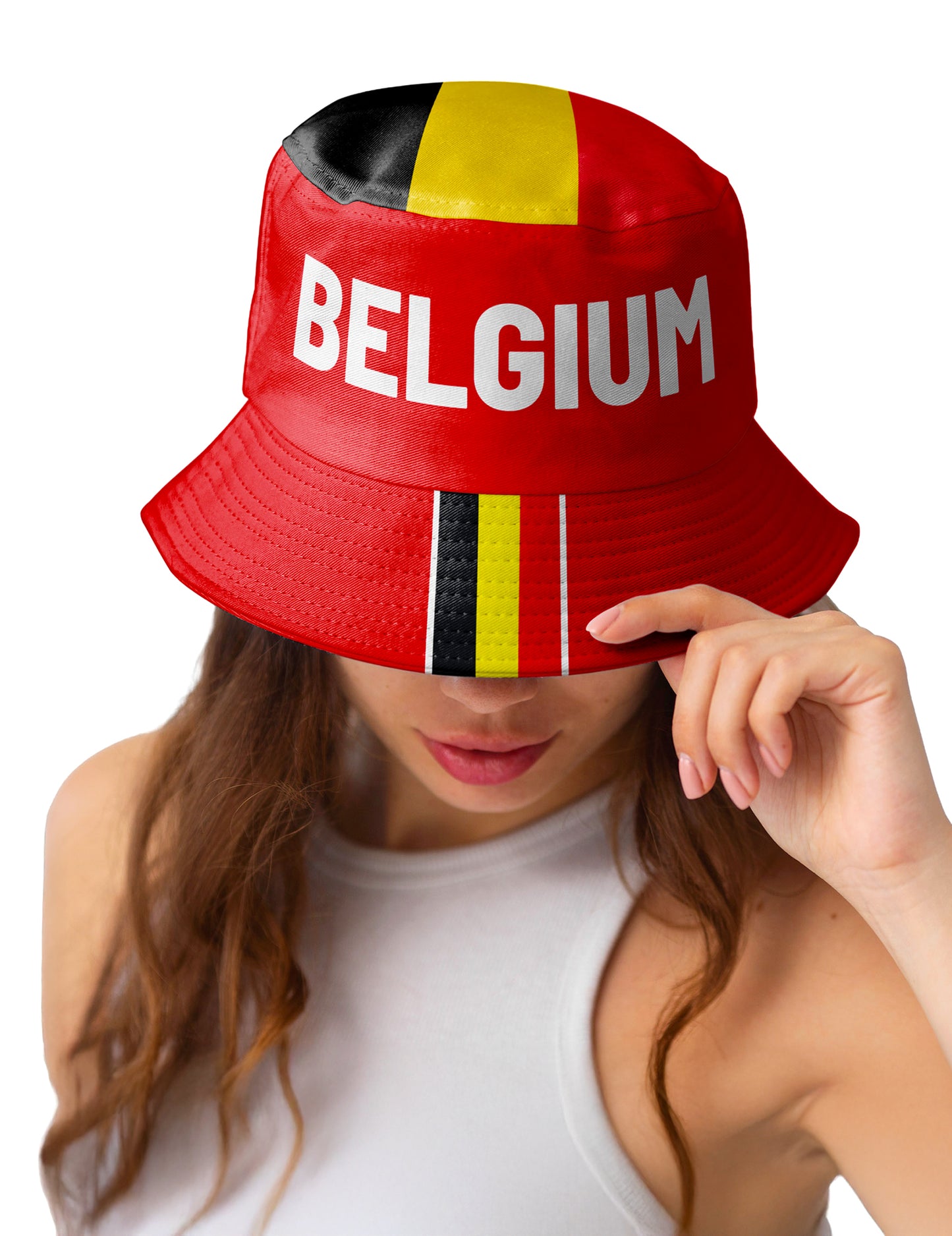 Klobouk fanouška Belgie pro dospělé