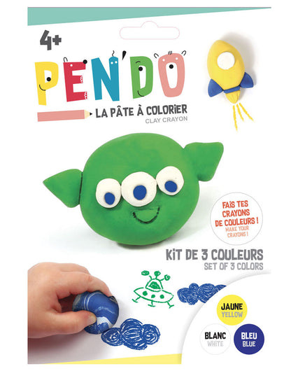 Pen'do cosmos žlutá bílá modrá krabička k vytvoření tužek