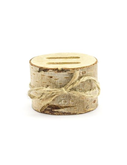 Dřevěná krabička na snubní prsteny 6x4 cm rustikální svatba