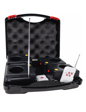 4řádkový dálkový odpalovací box pro osvětlení pódia