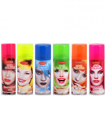 Neonový barevný sprej na vlasy 125 ml