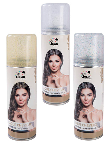 Třpytivý lak na vlasy 125ml