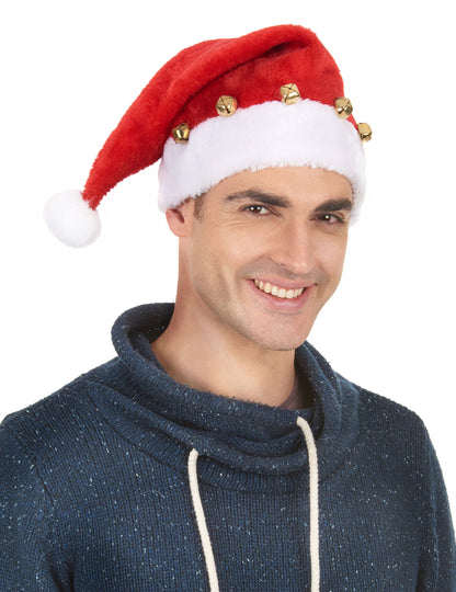 Santa čepice se zvonky