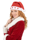 Svítící čepice Santa Clause