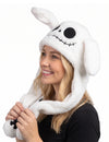 Bonnet squelette avec oreilles mobiles