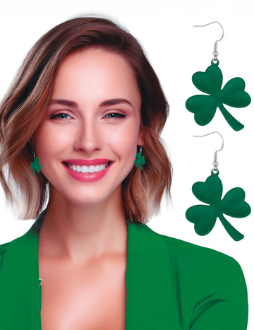 Náušnice jetelí Saint Patrick 