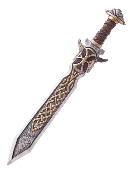 Plastový štít a vikingský meč