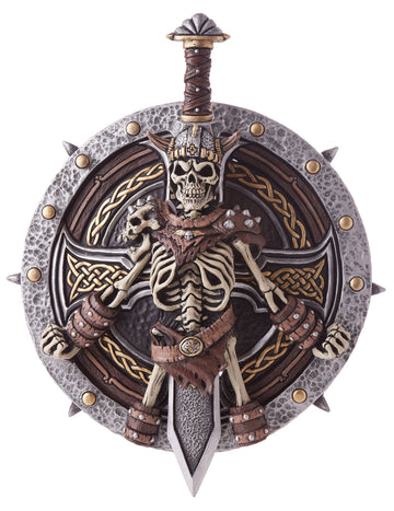 Plastový vikingský štít a meč