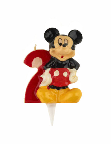 Svíčka číslo 2 Mickey™ 