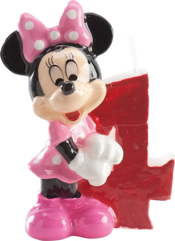 Svíčka Minnie číslo 4