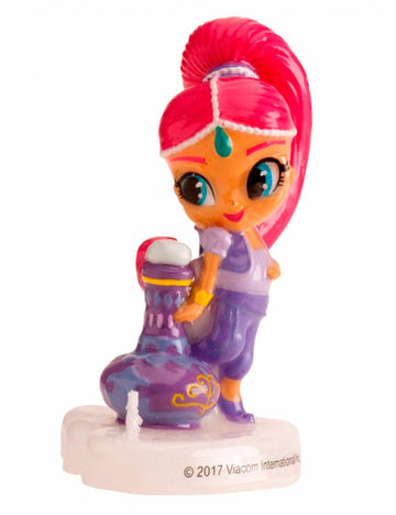 Třpytivá 3D narozeninová svíčka 7 cm