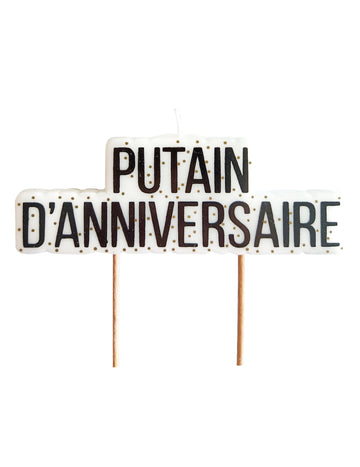 Zatracená narozeninová svíčka