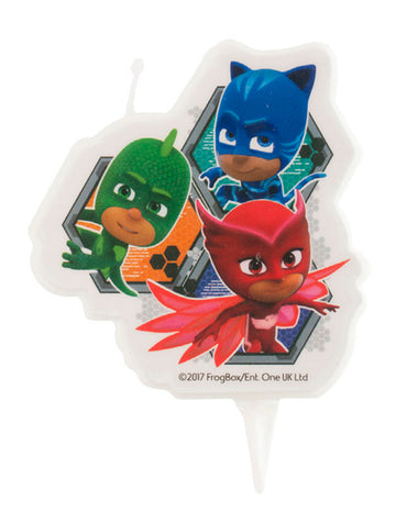Svíčka PJ Masks 7,5 cm