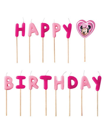 Svíčky k narozeninám Minnie
