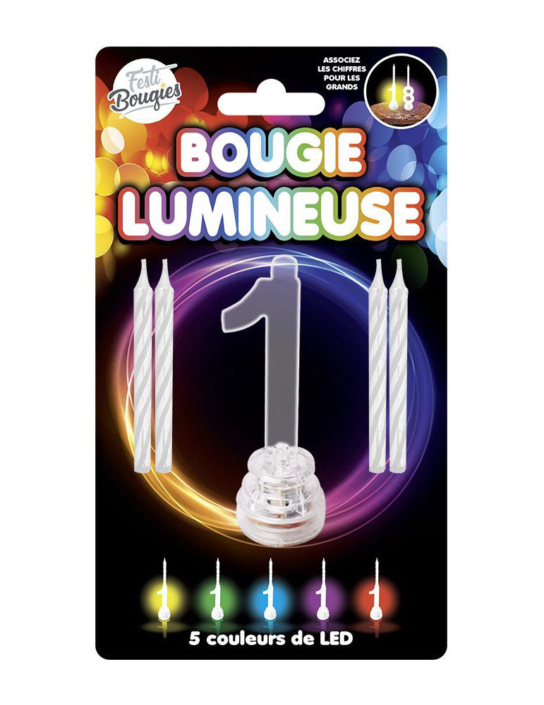 LED světlé svíčky Obrázek 1