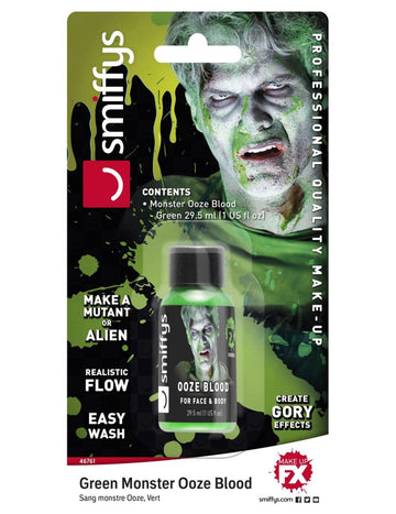 29,5ml lahvička falešné zelené krve