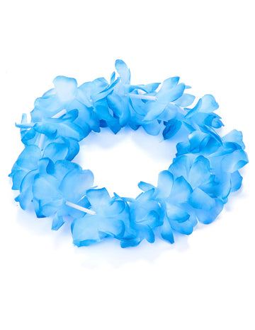 Bracelet Hawaï pour adulte bleu