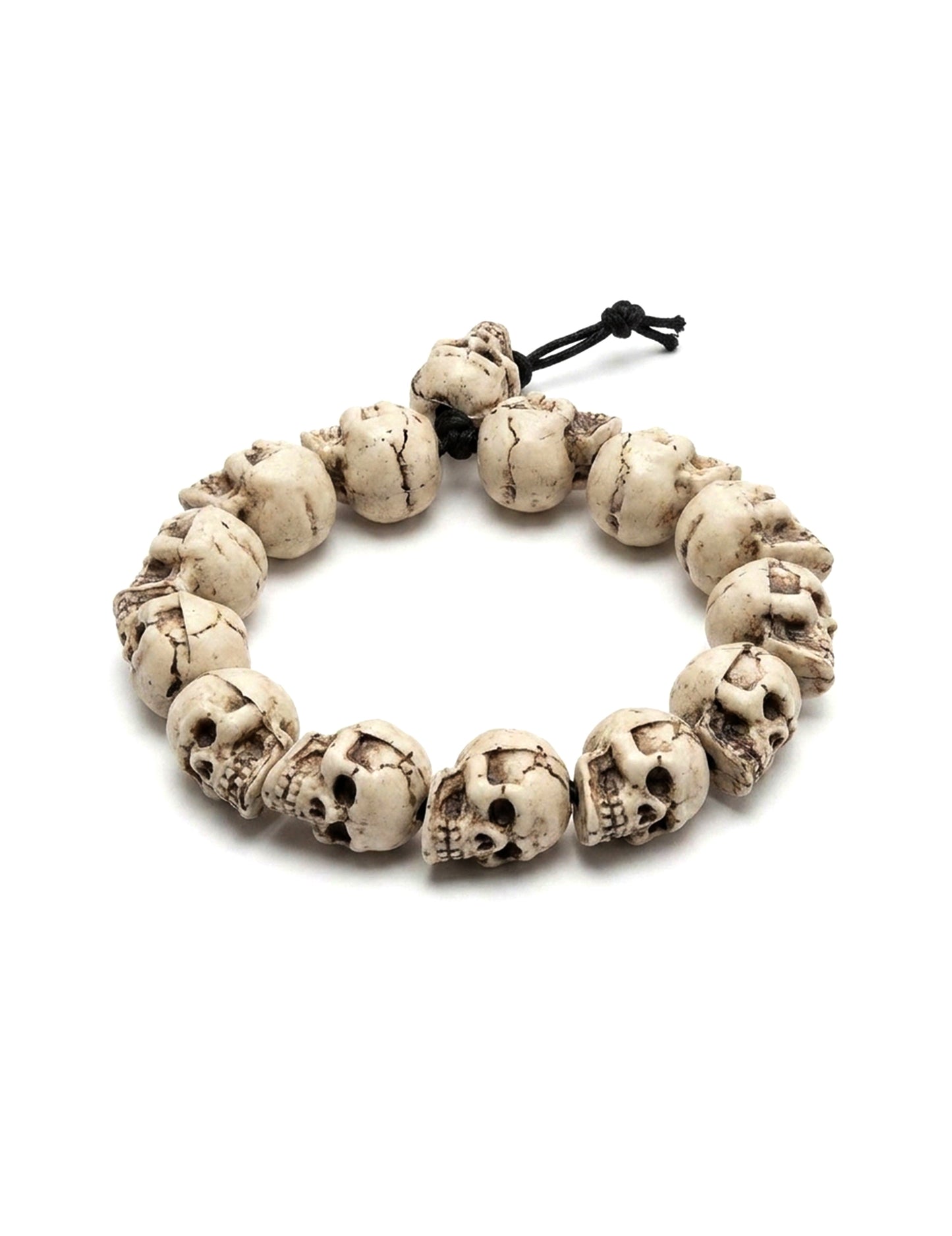 Armband mit Totenköpfen für Erwachsene