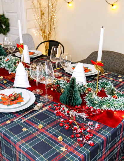 Větev červených bobulí 73 cm