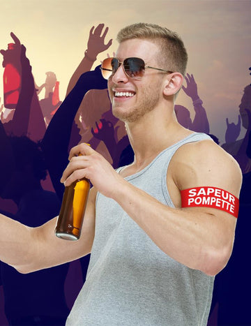 Brassard apéro sapeur pompette