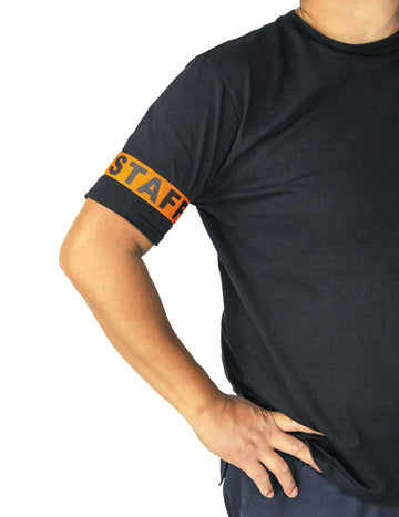 Staff Armbinde für Erwachsene orange