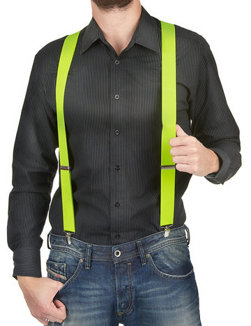 Žluté šle pro dospělé