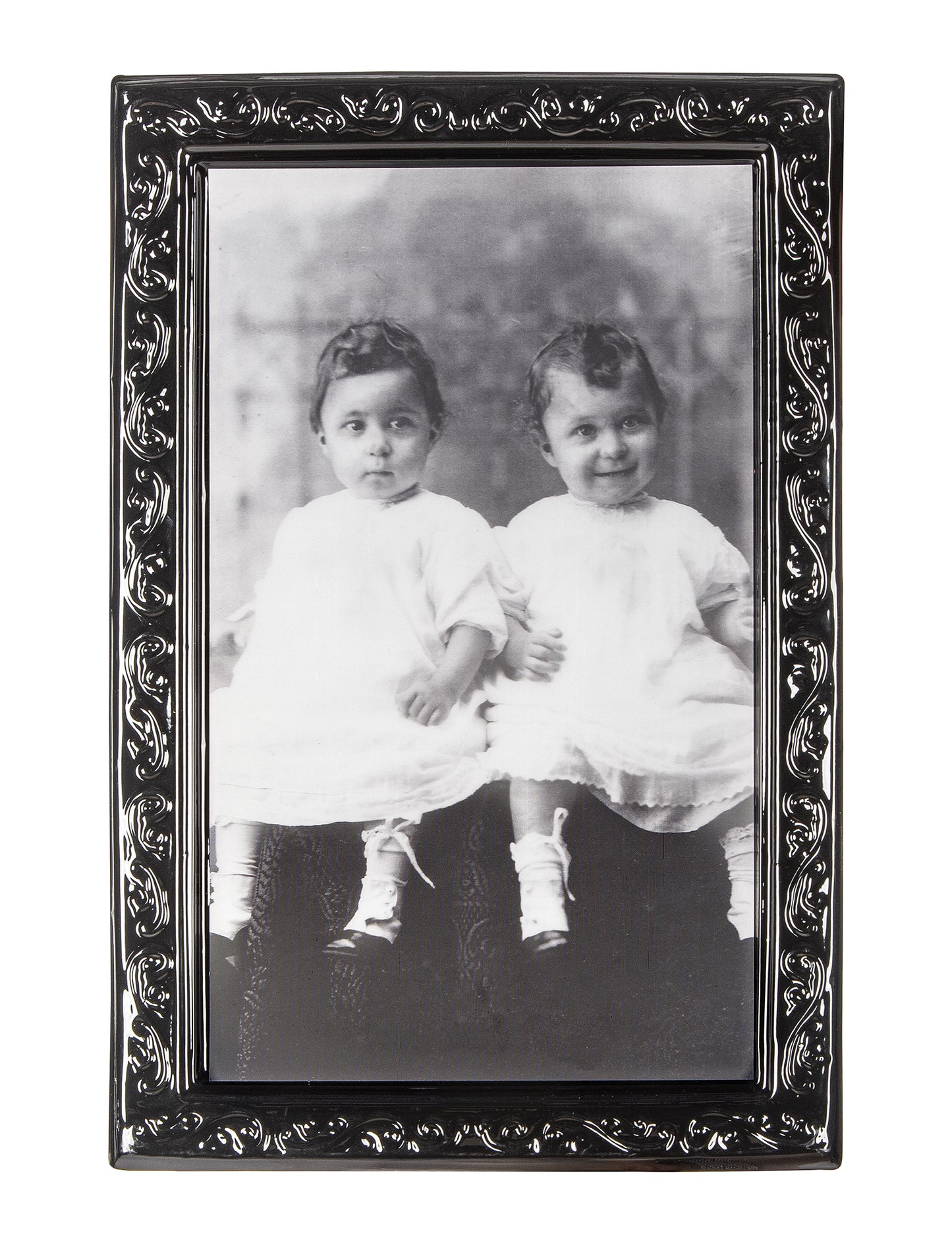 Halloweenový fotorámeček pro miminka s měnícími se obličeji 38 cm 