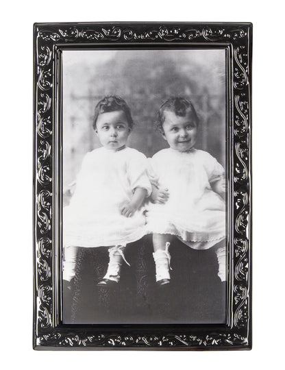 Halloweenový fotorámeček pro miminka s měnícími se obličeji 38 cm 