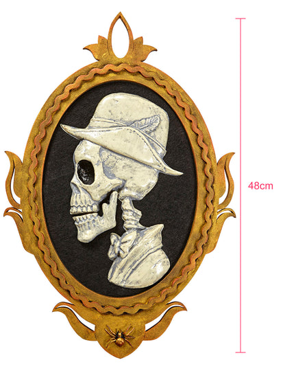 Dimensions du cadre portrait gentilhomme squelette