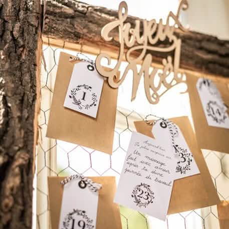 Detail personalizované zprávy adventního kalendáře krásné okamžiky 25 kapsiček k personalizaci