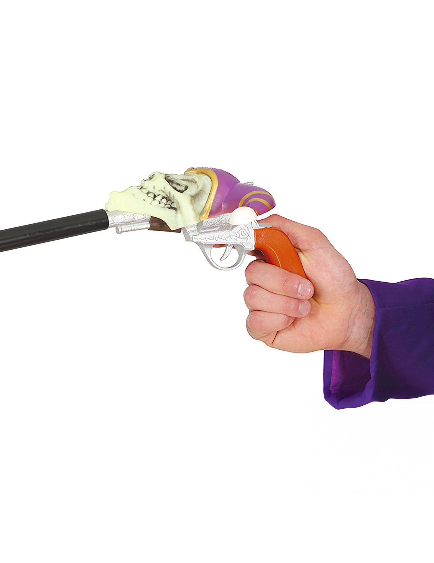 Hůl pistole šíleného žolíka 90 cm 