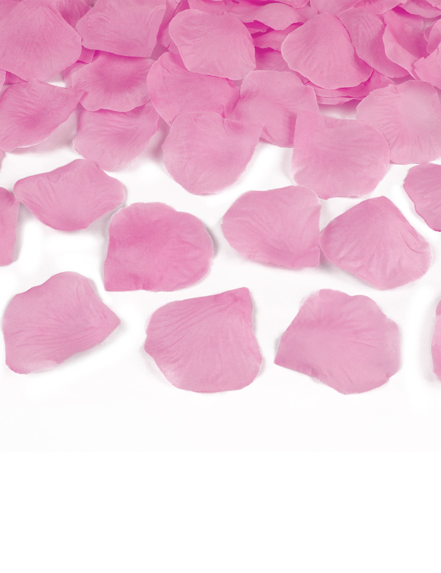 Détail des pétales roses du canon à confettis pétales pour fête