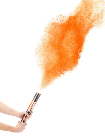 Oranžový prachový kanón 40 cm