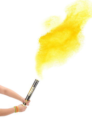 Žlutý prachový kanón 40 cm