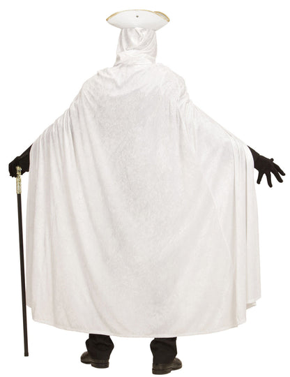 Bílý sametový mys 150 cm
