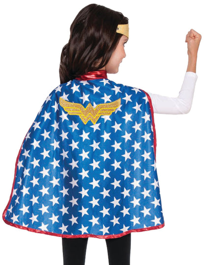 Cape a Tiare Wonder Woman Super Hero Girls Children
