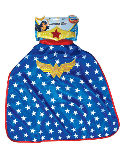 Cape a Tiare Wonder Woman Super Hero Girls Children