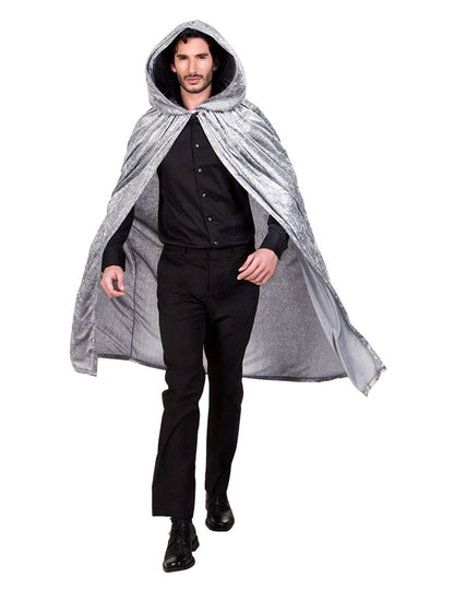 Vzhled šedého mysu Velvet 170 cm Halloween Adule