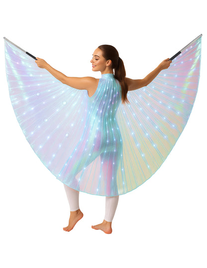 Cape Iris se stonky a světlem 140 cm