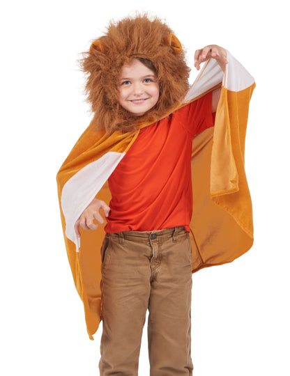 Dětský plášť se lvem