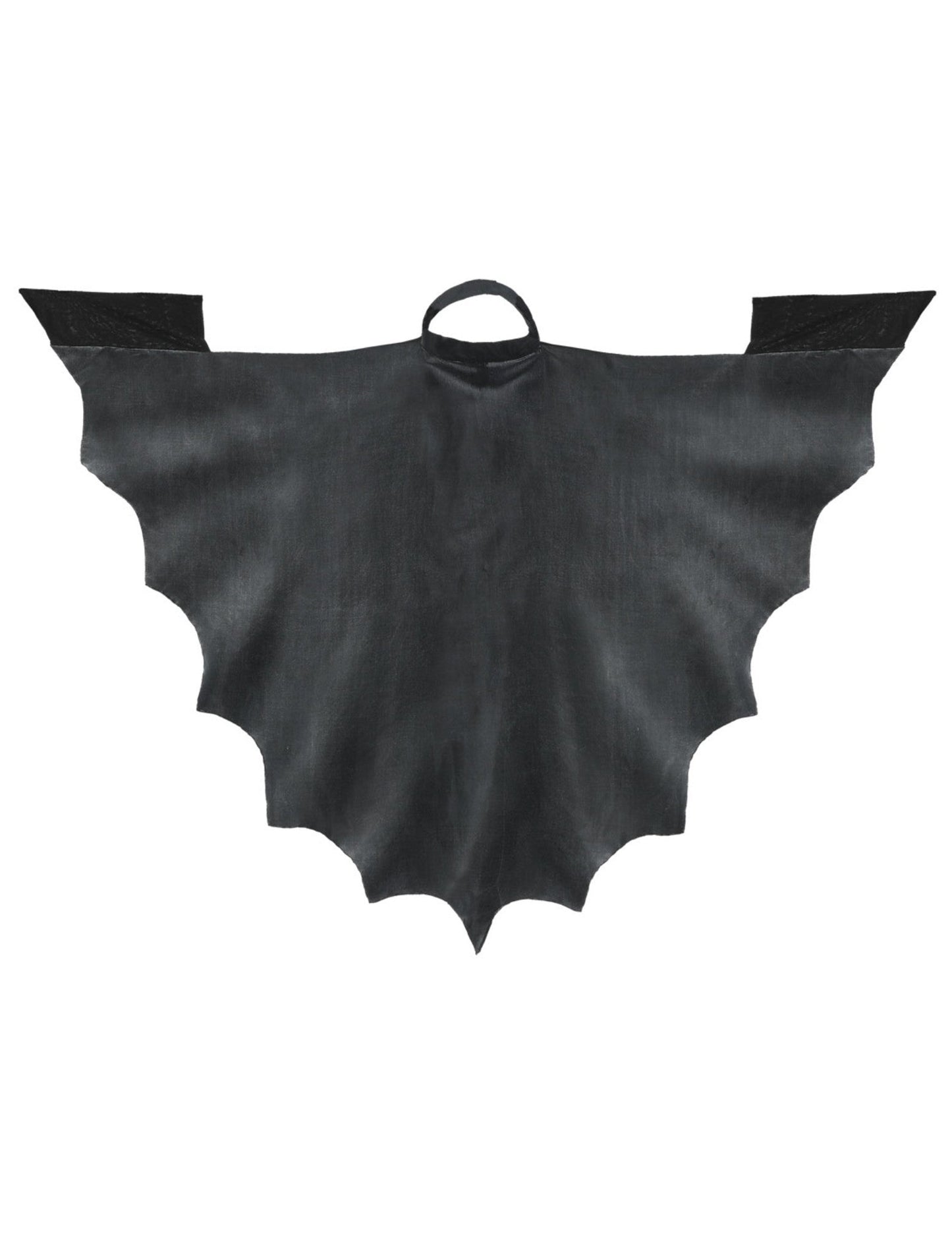 Vue à plat de la découpe en ailes de la cape chauve-souris