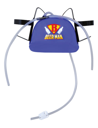 Casque anti-soif beerman adulte
