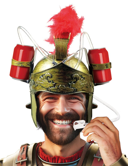 Casque anti-soif gladiateur adulte