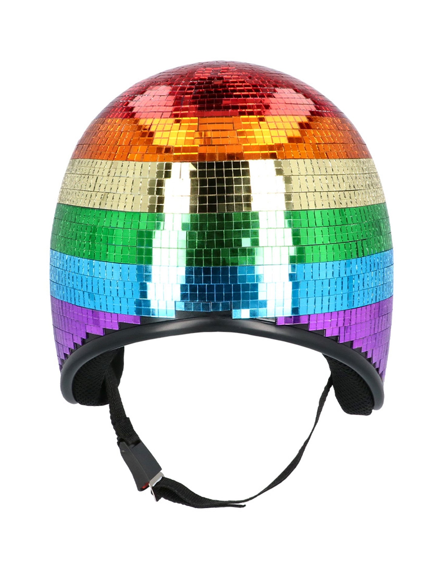 Duhová diskokoule helma pro dospělé 