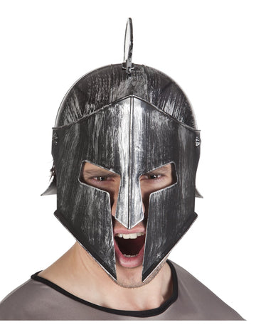 Dospělý válečník rytířská helma