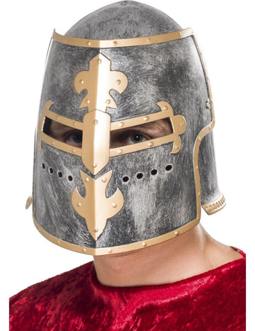 Středověká rytířská helma pro dospělé