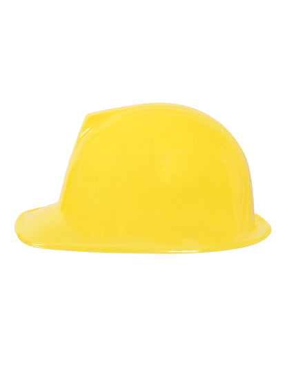 Vue de profil du casque d'ouvrier du bâtiment
