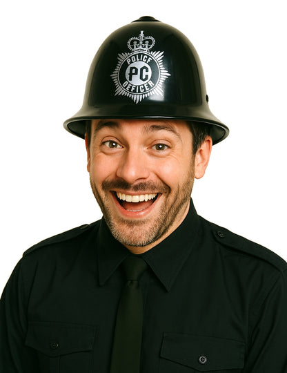 Anglická policejní helma