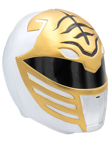 Bílá helma Power Rangera pro dospělé