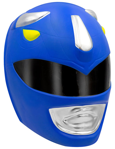 Casque Power Ranger pour adulte bleu